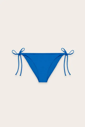 Block Colour Bikini Bottom – Mid Blue