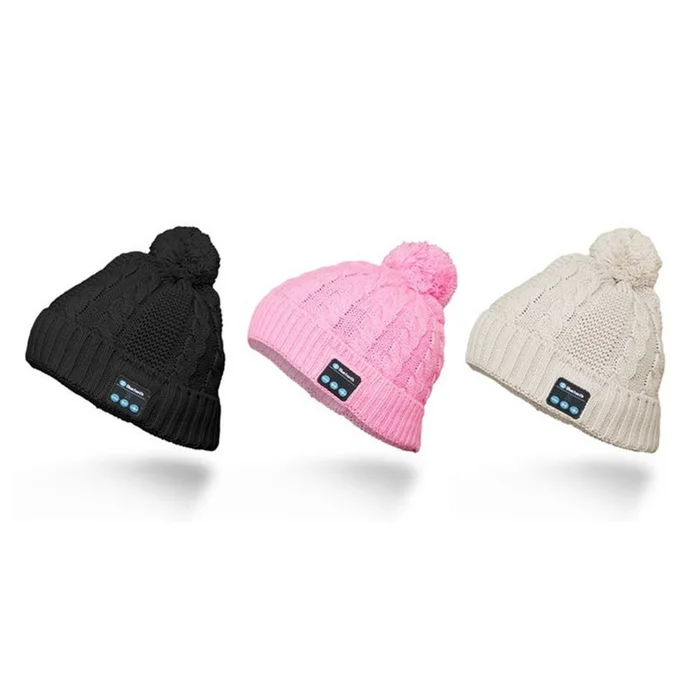 Bluetooth Pom-Pom Beanie