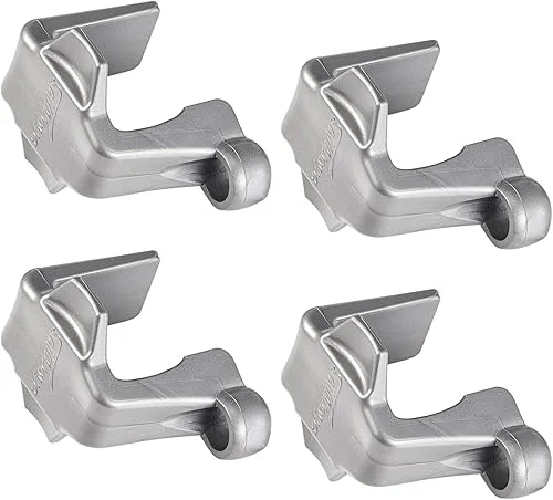 Boat Bumper Clips, Pontoon Boat Fender Clips for Docking, Pontoon Boat Square Rail Fender Hangers/Adjusters/Clips Work with Pontoon Bumpers for Docking