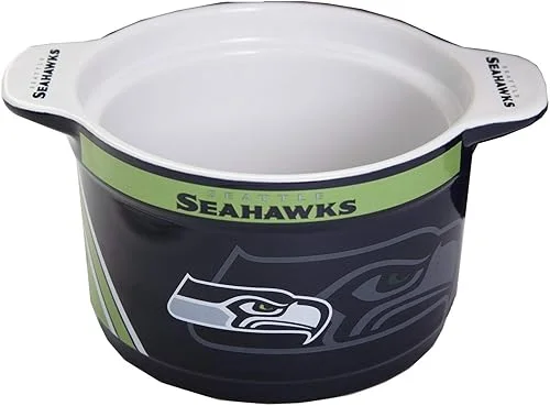 Boelter Brands 23-Ounce Ceramic Gametime Bowl Seattle Seahawks
