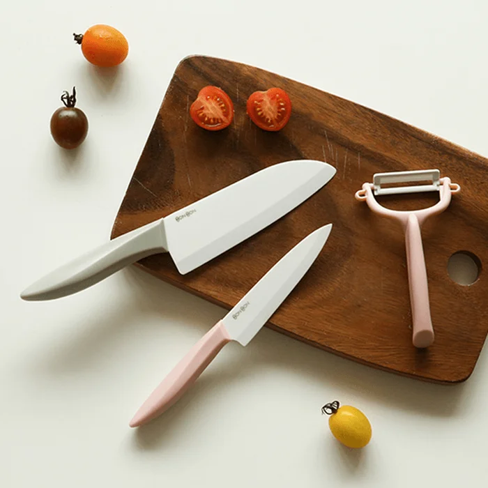 Bonbon Ceramic Knife Set Peeler Blade