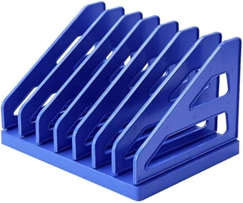 Book Rack,Bookcases,Book Display & Storage,Furniture & Décor,Desktop Book Stand Multi-Layer Information Basket,for Home Office Portable