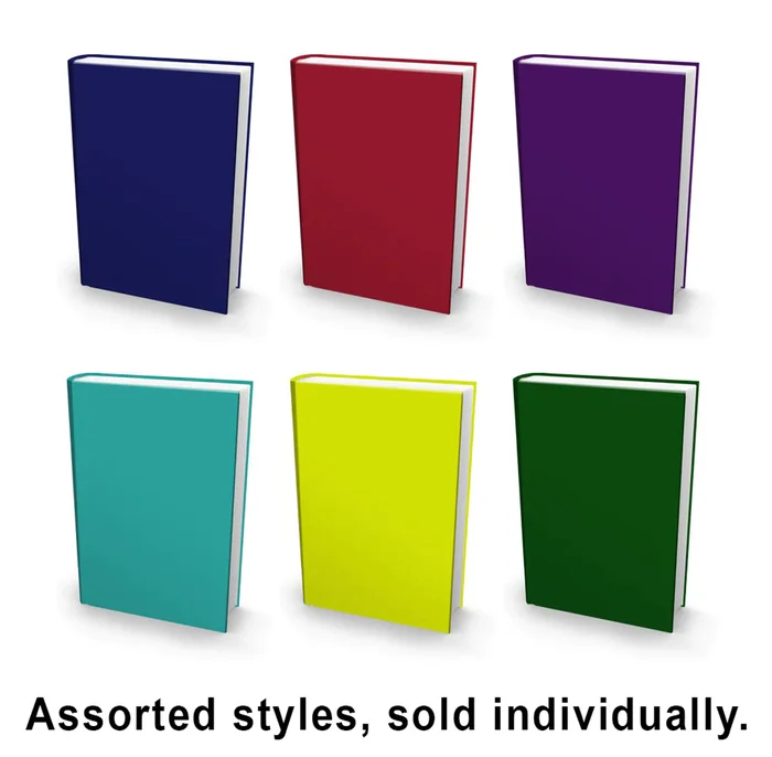 Book Sox Stretchable Fabric Book Cover – Jumbo Ultra Solid Assorted Color