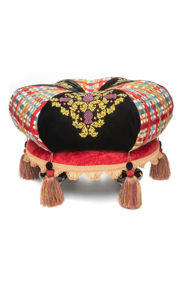 Bramble Briar Footstool