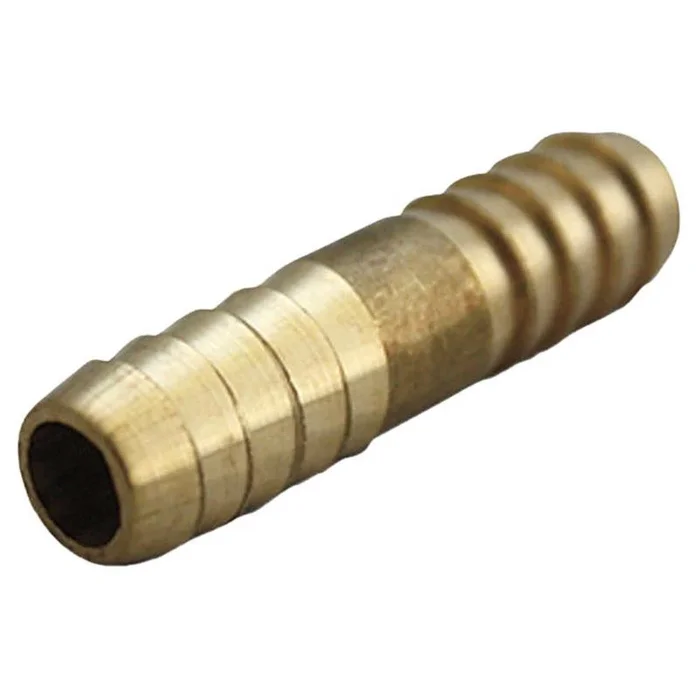 Brass 1/2 In. D X 1/2 In. D Hose Mender 1 Pk