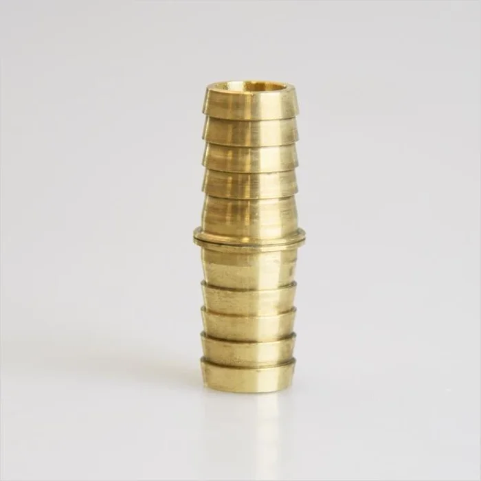 Brass 5/8 In. D X 5/8 In. D Hose Mender 1 Pk