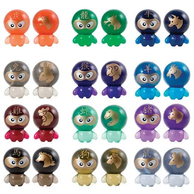 Bulk Bok Choy Boy Figurines (Zodiac) (100pc)