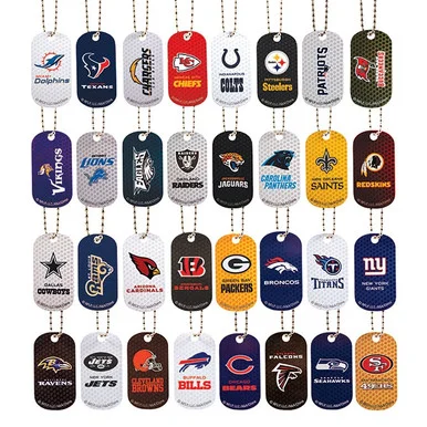 Bulk NFL Dog Tags (32pc)