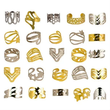 Bulk (NO Capsule) Wrap Rings (100pc)