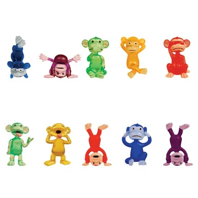 Bulk Playful Primates Figurines (100pc)