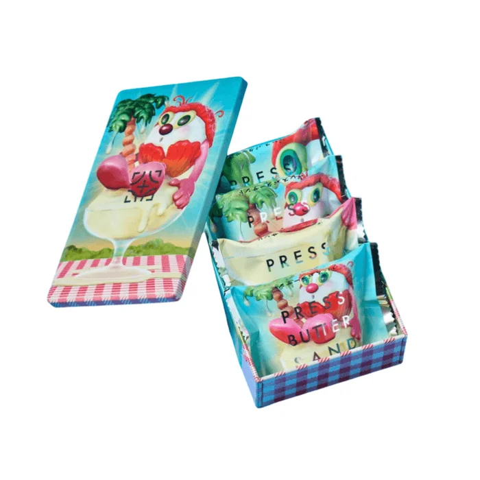 Butter Sand Cookies Vanilla Coconut 4-Pack