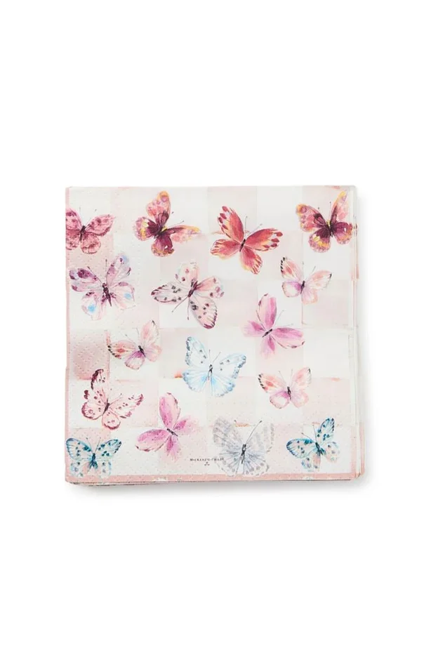 butterfly hill cocktail paper napkins