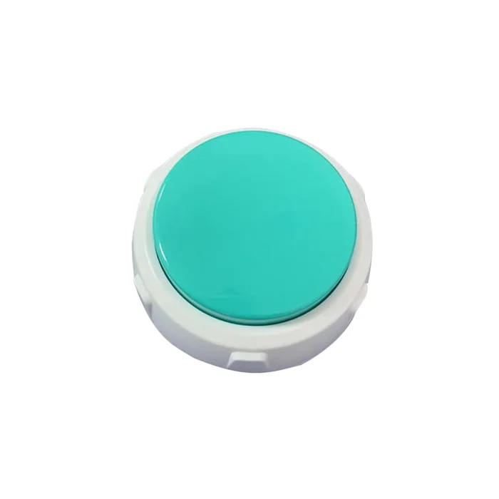 Button Speaker White Bottom Lake Blue Recording Model Diameter 75x Height 34+Random Color Hexagonal Anti Slip Pad