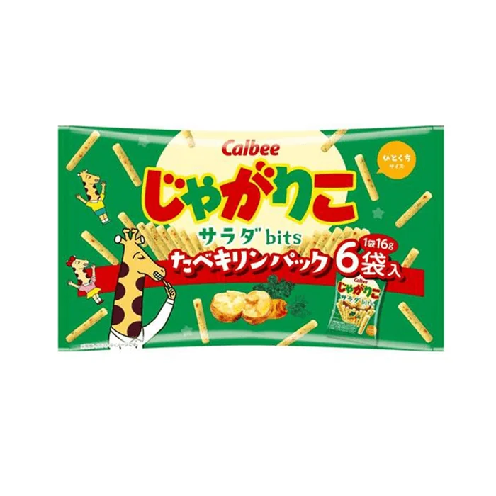 Calbee Jagariko Salad Bits Pack 96g