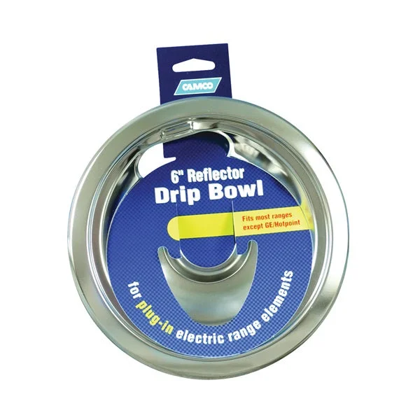 CAMCO 00383 Drip Bowl, 6 in Dia
