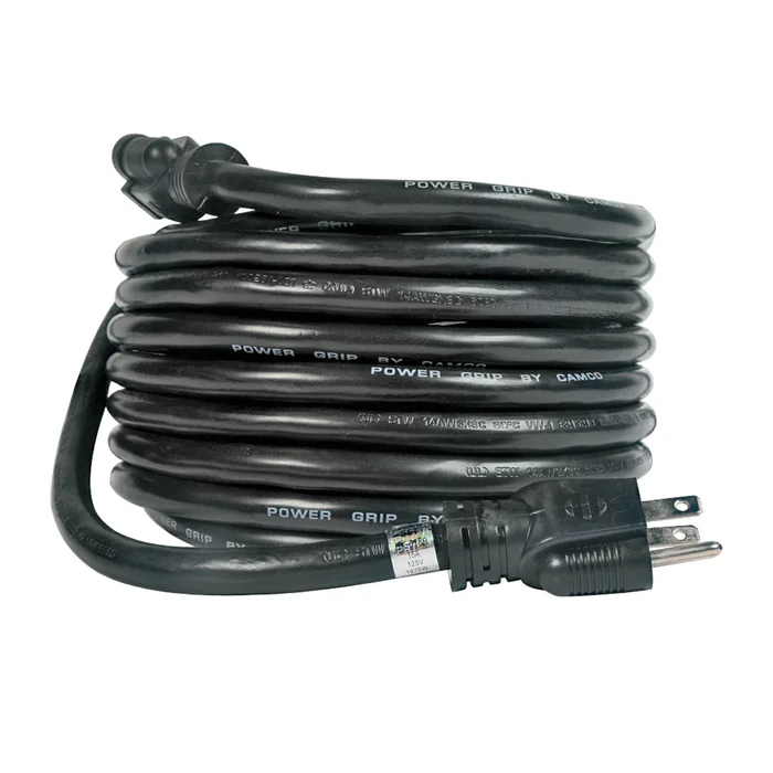 CAMCO 55142 Extension Cord, 30 ft L, Black Jacket