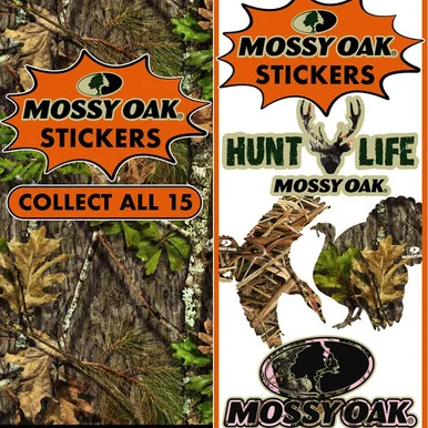 Camouflage Hunting Stickers
