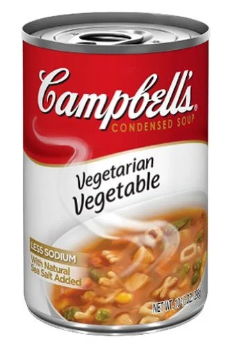 Campbell’s Vegetarian Vegetable Soup, 10.5-Ounce Can