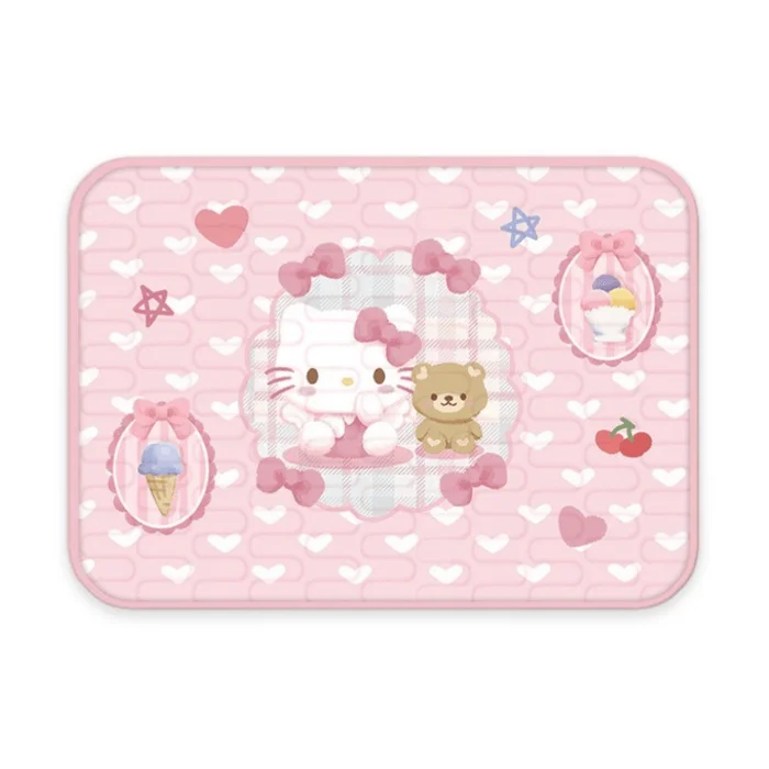 Cartoon Adult Menstrual Bed Mat| Cute Baby Urine Separation Mat Waterproof/Washable 50*70CM – Hello Kitty 1Pc