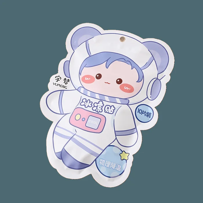 Cartoon Cooler Patch Cooler Cooler Summer Heat Reliever 1 Bag