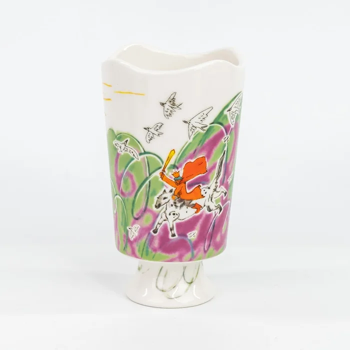 Ceramic Cup – Elegant Floral 260ml/8.79oz