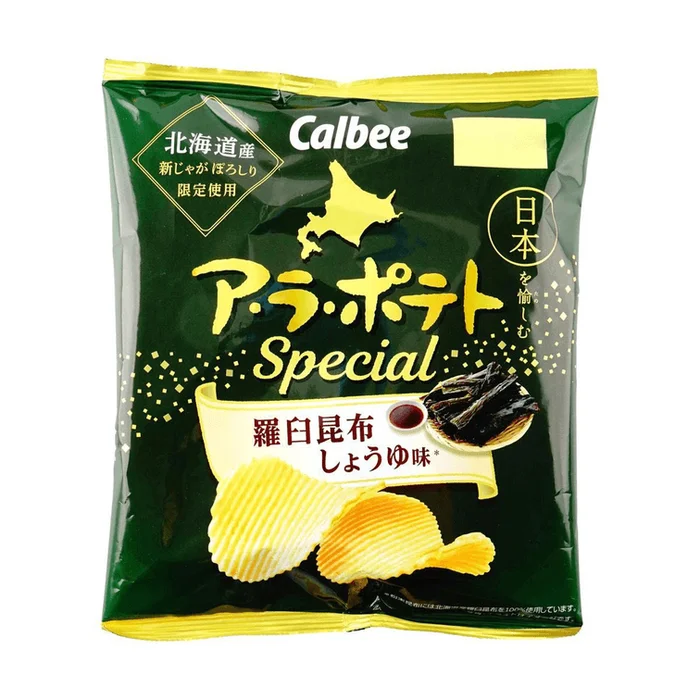 Chips Kunbu & Soy Sauce Flavor,2.22 oz