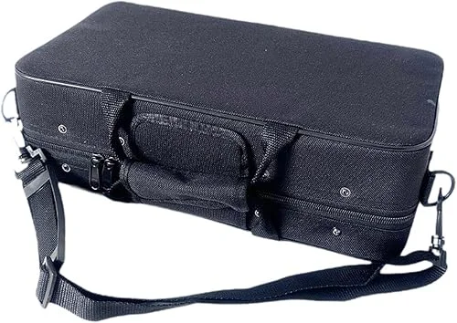 Clarinet Carry Case, Canvas and Oxford, Comfortable Sturdy Storage Bag, Portable, for Instrument,Clarinet Parts Accessories