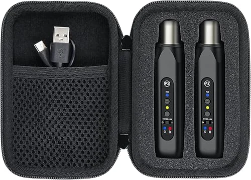 co2CREA Hard Case Compatible with Xvive P3D Wireless XLR Bluetooth Receiver