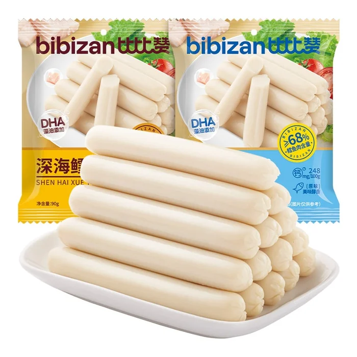 Cod Sausage Original Flavor DHA Kids Snack 450g