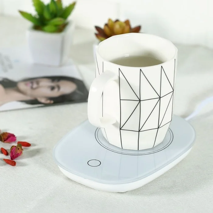 Coffee Mug Warmer with Auto Shut-off Function (1 or 2-Pack)