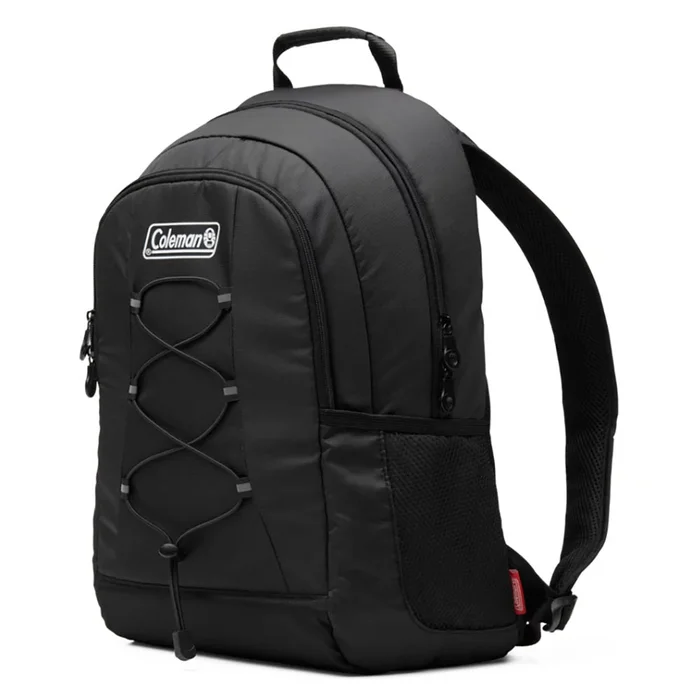 Coleman CHILLER 28-Can Soft-Sided Backpack Cooler – Black [2158133]