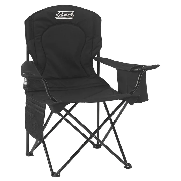 Coleman Cooler Quad Chair – Black [2000032007]