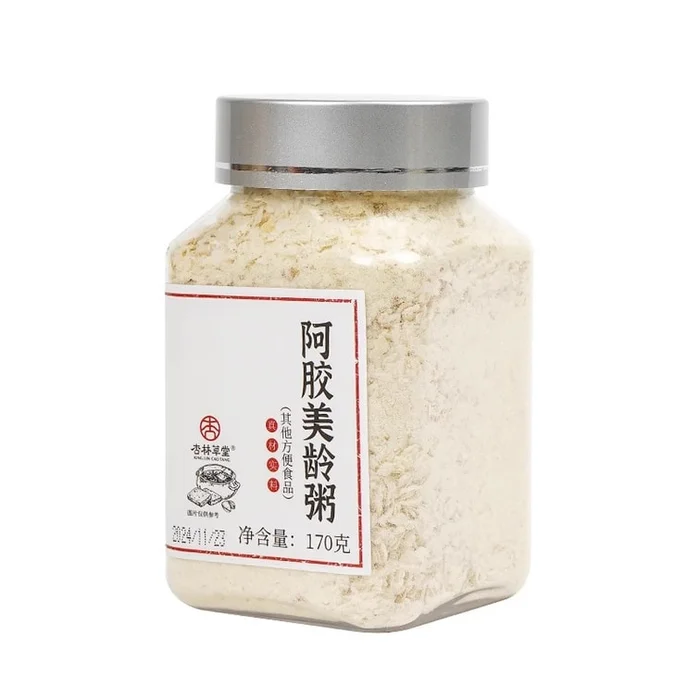 Colla Corii Asini Porridge Instant Porridge Breakfast Brewing Instant Nutritional Meal Replacement 170g/can