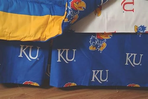 College Covers Everything Comfy Kentucky Wildcats Dust Ruffle Bed Skirt, Queen