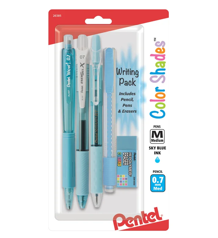 Color Shades Writing Packs – Sky Blue