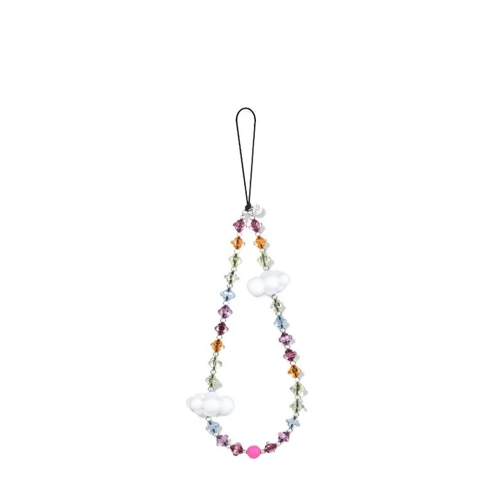 Colorful lantern White Cloud mobile phone chain 15cm*1 piece