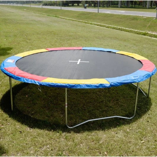 Colorful Safety Round Spring Pad Replacement Cover for 15′ Trampoline