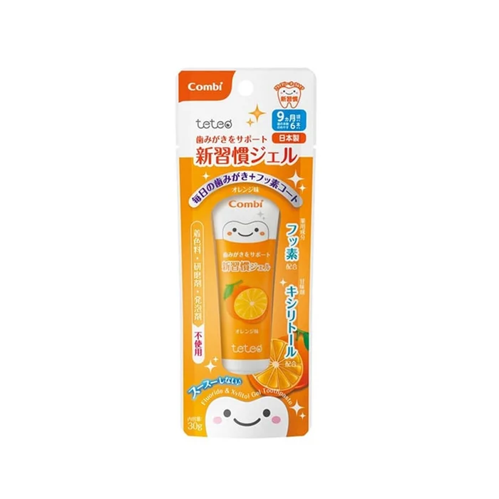 Combi Teteo New Habit Orange Toothpaste Gel 30 g