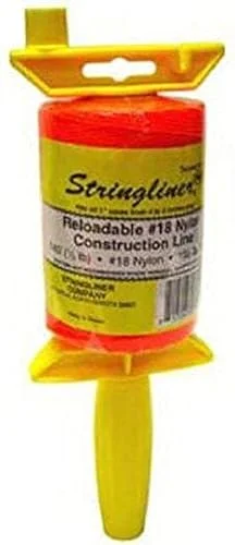 COMPANY 25406 Twisted 540-Feet Reloadable Line Reel, Fluorescent Orange, No Size, 540 Foot