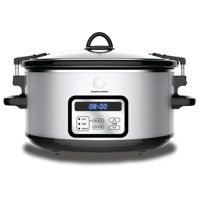 Complete Cuisine® 6-Quart Programmable Slow Cooker