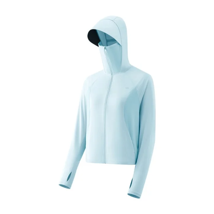 Cooling UV Protection Jacket UPF100+ Sun Hoodie AL679 Cream Blue S 1PC