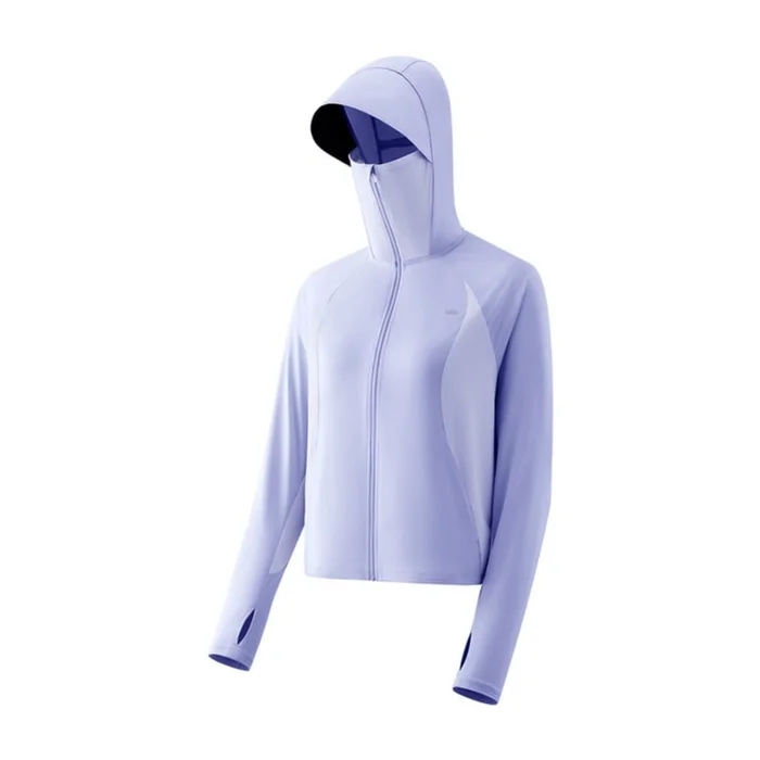 Cooling UV Protection Jacket UPF100+ Sun Hoodie AL679 Purple S 1PC
