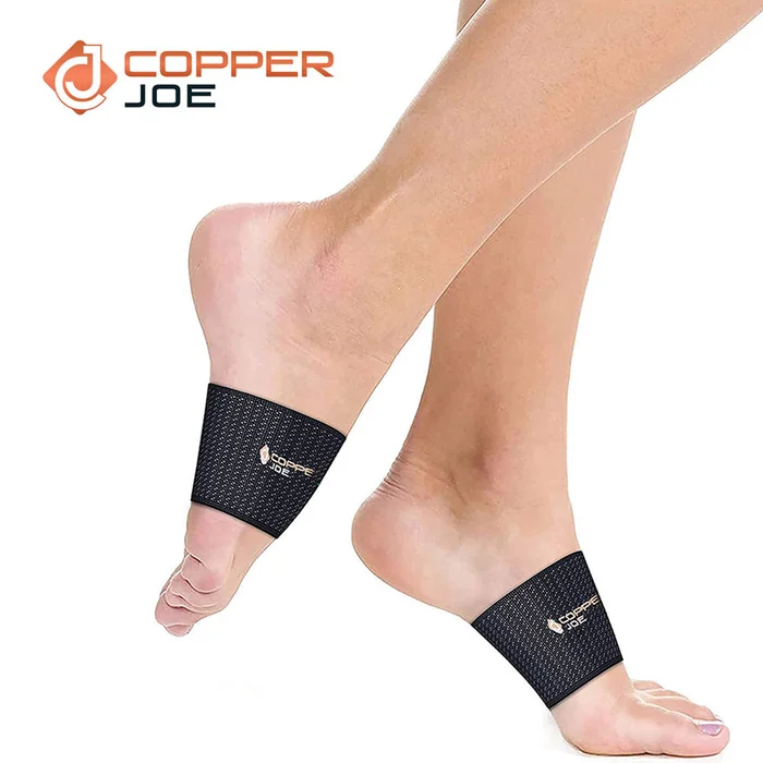 Copper Joe® Copper-Infused Compression Recovery Arch Support (Set of 2)