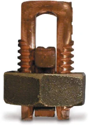 Copper Split Bolt Connector, 6-awg, 2-pk.