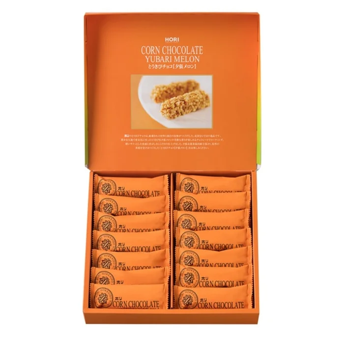 Corn Chocolate (Yubari Melon) 28-Pack 400g