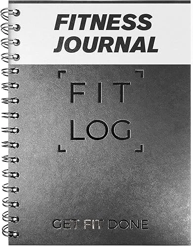 Cossac Undated Fitness Journal & Workout Planner – Designed by Experts Gym Notebook, Workout Tracker,Exercise Log Book for Men Women