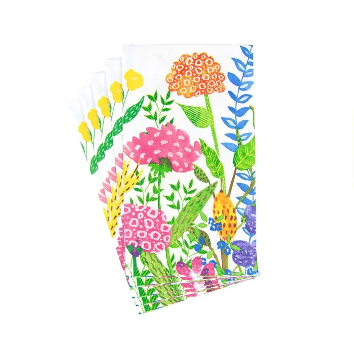 Cottage Floral Paper Guest Towel 15 Ct