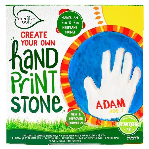 Create Your Own Handprint Stone