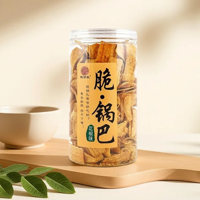 Crispy Rice Crackers Sichuan Pepper Flavor 7.4 oz