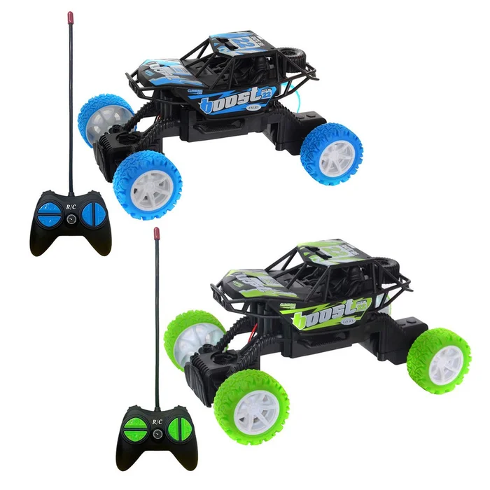 Cross Country LED Light RC Four-Wheel Drive Climbing Stunt Car